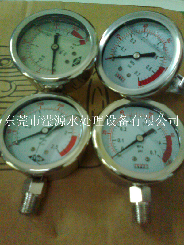 臥式油壓表，立式油壓表，壓力表